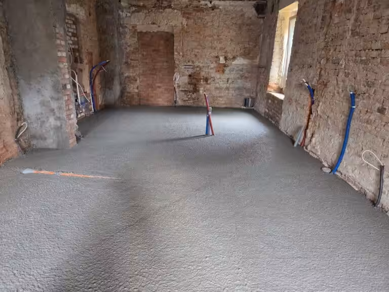 Wyrównanie podłoża pod posadzki styrobetonem - Wałbrzych